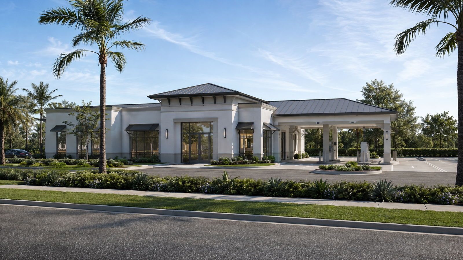 Conceptual medical and office rendering
